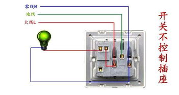 电工知识 单开加5孔插座怎么接线 急急急